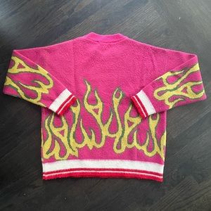Palm Angels Burning Flames Sweater